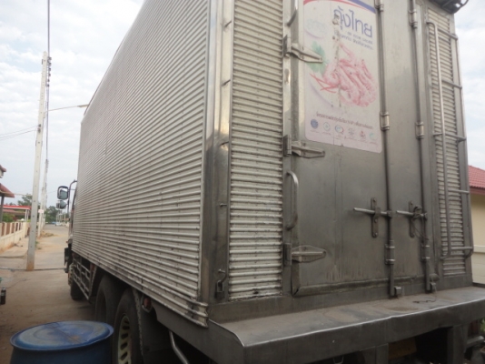 10 ล้อห้องเย็น ISUZU ROOKY FVZ12MY เครื่อง175 แรง พร้อมใช้