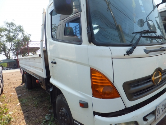 6ล้อช่งยาวไม่ดั้ม HINO MEGA FC4J 150แรงม้า ปี49ยาว5.50ม