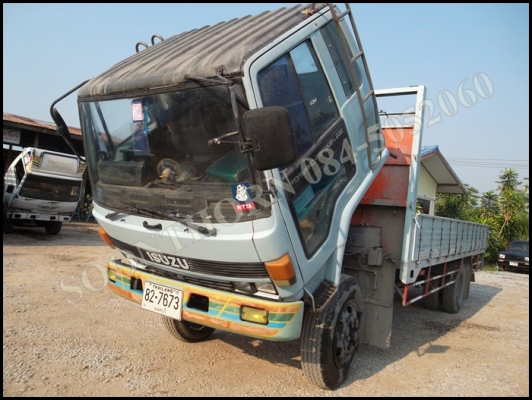 ขายด่วน รถบรรทุก 6 ล้อ ISUZU ROCKY 195 แรง เครื่อง TURBO ช่วงยาว 6.20 เมตร รถสวยพร้อมใช้ ราคาสุดคุ้ม