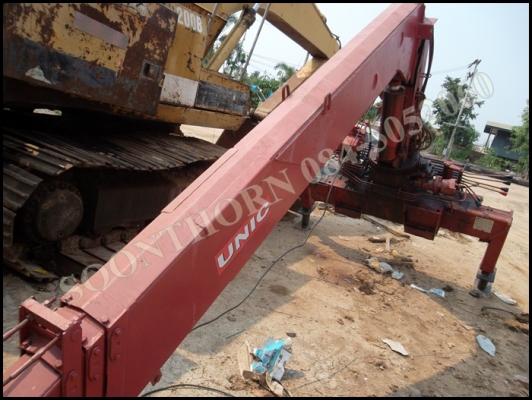 ขายด่วน เครน UNIC 370 V-TURBO 3.7ตัน 6 เหลี่ยม 5 ปอก 4 ชัก พร้อมใช้งาน อุปกรณ์ครบ ราคาสุดคุ้ม