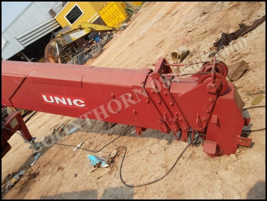 ขายด่วน เครน UNIC 370 V-TURBO 3.7ตัน 6 เหลี่ยม 5 ปอก 4 ชัก พร้อมใช้งาน อุปกรณ์ครบ ราคาสุดคุ้ม