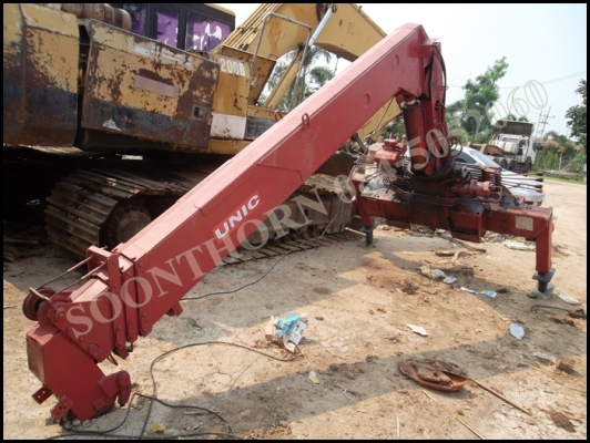 ขายด่วน เครน UNIC 370 V-TURBO 3.7ตัน 6 เหลี่ยม 5 ปอก 4 ชัก พร้อมใช้งาน อุปกรณ์ครบ ราคาสุดคุ้ม