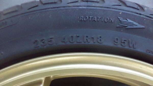 ขายแม็กซ์ RG-II ขอบ 18" น9 ล10" ROTA  5รู 114.3พร้อมยาง