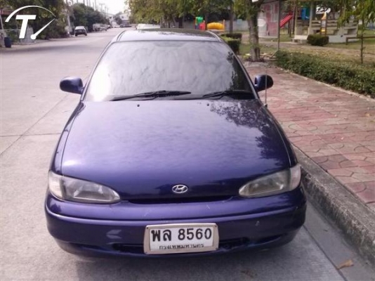 ขาย HYUNDAI ACCENT สีม่วง 1.5 GLI เกียร์ออโต้ (4D) ปี 97 สวยสุด ๆ 55000