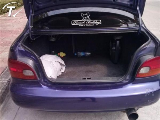 ขาย HYUNDAI ACCENT สีม่วง 1.5 GLI เกียร์ออโต้ (4D) ปี 97 สวยสุด ๆ 55000