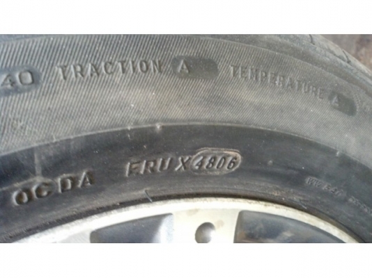 แม็กแจสขอบ 15 พร้อมยาง 4900