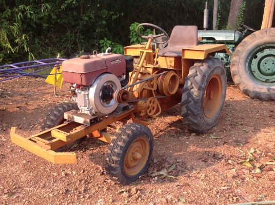 รถไถไทยประดิษฐ์เครื่อง ยันม่า 16แรงม้า