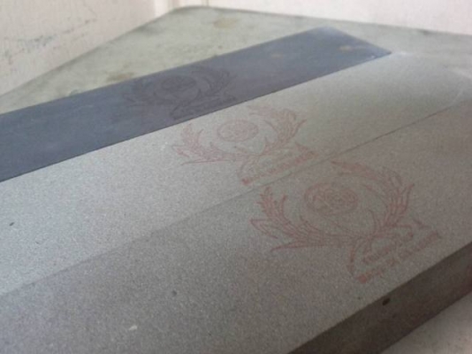 ขายหินลับมีดตรารวงข้าวงานเก่าเก็บเยอรมันMADE IN GERMANY.