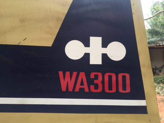 ขายรถตักล้อยาง KOMATSU WA300-1 เอกสารอินวอย