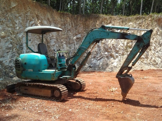 ขายรถแบคโฮ KOMATSU PC27R-8 เอกสารอินวอย ราคา 330000