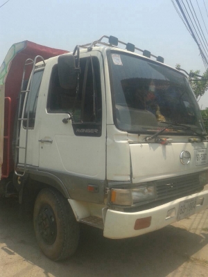 ขาย6 ล้อดั๊ม HINo195 พวงมาลัยเพาเวอร์ แอร์ รถพร้อมใช้งาน 086-7383532