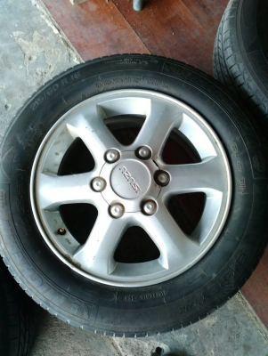 แม็ก ขอบ 16 ขนาด 6 รู ISUZU ยาง 215/60R16 ชุด 4 ล้อ tel.081-427-3941 ไอดีไลน์ 0814273941 แม็ก ขอบ 16 ขนาด 6 รู ISUZU ยาง 215/60R16 ชุด 4 ล้อ tel.081-427-3941 ไอดีไลน์ 0814273941