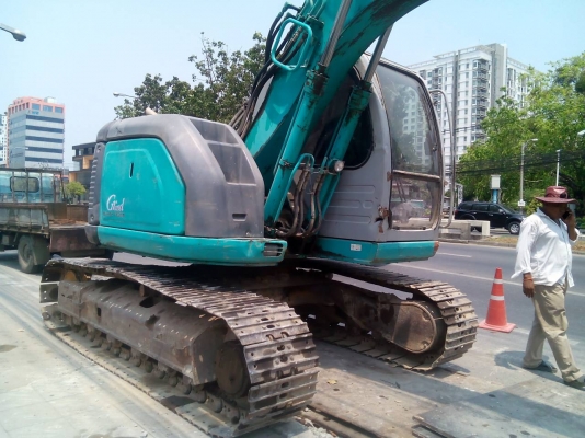 ขายรถแบคโฮ KOBELCO 115SR ไมล์ 13338 ชม.เอกสารอินวอย ราคา 720000