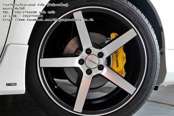 CV3 ขอบ18 5H100 ใส่ TOYOTA ALTIS ราคาพิเศษ
