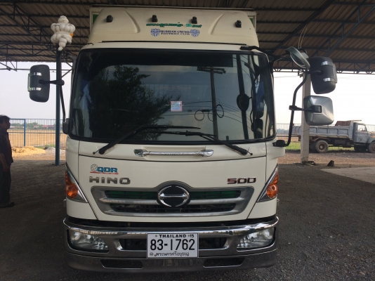 Hino FC9JJ series 500 ปี55 ตู้บรรทุก 10 บาน ยาว 5.50 ม. รถสวย พร้อมทะเบียนและชุดโอน