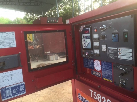 ขายเครื่องปั่นไฟสภาพดี มือสองจากญี่ปุ่น พร้อมใช้งาน