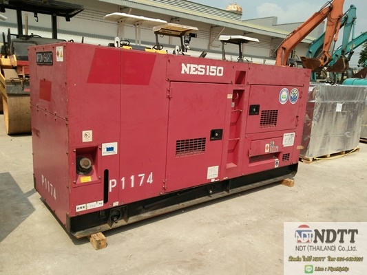 ขาย NIPPON SHARYO NES150SHE เครื่องปั่นไฟ เก่าญี่ปุ่นไม่เคยใช้งานในไทยครับ