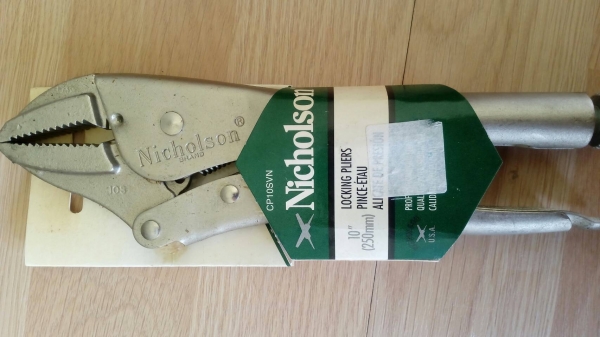 ขายคีมล็อคนิโคสัน 10" Nicholson MADE IN USA.ใหม่เก่าเก็บ