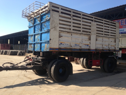 ขายหางพ่วงเหล็ก  2 เพลา มือสอง สนใจติดต่อสอบถามที่ 081-9832626 (เฮียโชค)