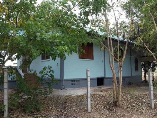 ขายบ้านเดี่ยวพร้อมที่ดินใกล้โรงเรียนอนุบาลกบินทร์บุรี