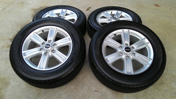 ขายล้อแม็ก Isuzu Blue Power1.9 ถอดป้ายแดง ขอบ18 4 ล้อ ราคา 25,000บาท