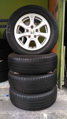 แม้กCIVIC FB + มิชลิน195/65R15 แม้กCIVIC FB + มิชลิน195/65R15