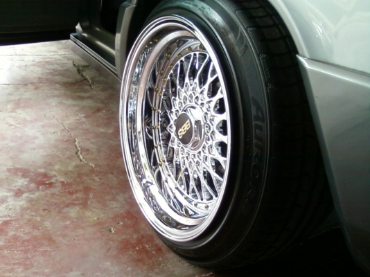 MAX BBS โคเมี้ยม 5 รู BENZ 112 และ 5 รู BMW 120 ขอบ 17ยาง ปี 15