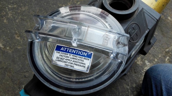 ** Sold Klub ** ปั้มน้ำสระว่ายน้ำ HAYWARD USA.รุ่น Super II Pump 3 HP 380V ท่อ 2" เจ้าของทุบสระทำบ่อปลาเลยขายครับ!!