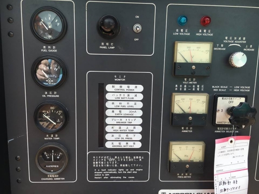 Nippon Sharyo NES150SHE : 150kva เครื่องปั่นไฟจากญี่ปุ่น โทร. 080-6565422 (หนิง)