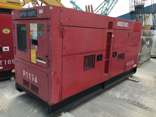Nippon Sharyo NES150SHE : 150kva เครื่องปั่นไฟจากญี่ปุ่น โทร. 080-6565422 (หนิง)