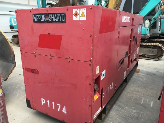 Nippon Sharyo NES150SHE : 150kva เครื่องปั่นไฟจากญี่ปุ่น โทร. 080-6565422 (หนิง)