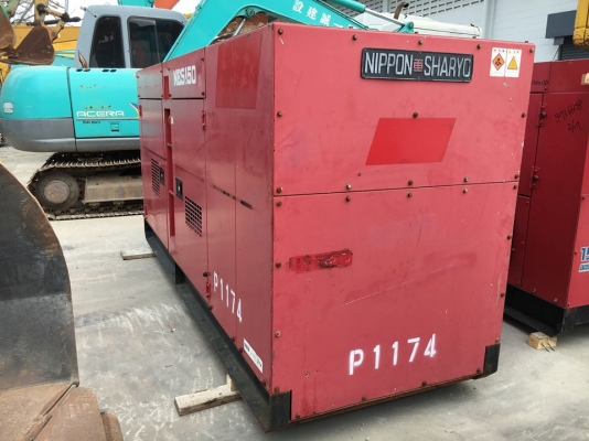 Nippon Sharyo NES150SHE : 150kva เครื่องปั่นไฟจากญี่ปุ่น โทร. 080-6565422 (หนิง)