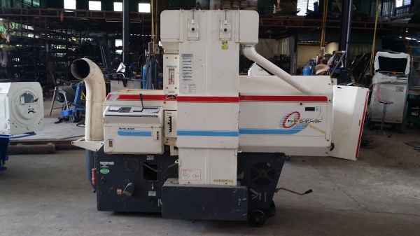 เครื่องสีข้าวกล้องเก่าญี่ปุ่น YANMAR  รุ่น RHS400 สภาพเครื่องสวย พร้อมใช้งาน