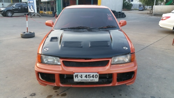 ขายอีคาร์ เครื่อง4G93 DOHC เกียร์ออโต้ ติดแก๊สระบบหัวฉีด แอร์จอดิจิตอล