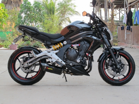 ขาย er6n2012 สีเดิมทั้งคัน พร้อมของแต่ง