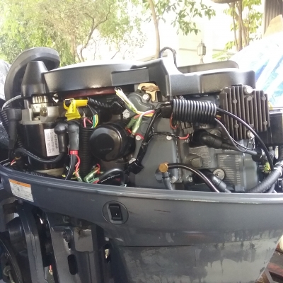 yamaha 25 four stroke ทริมไฟฟ้า หาง21"