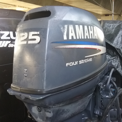 yamaha 25 four stroke ทริมไฟฟ้า หาง21"
