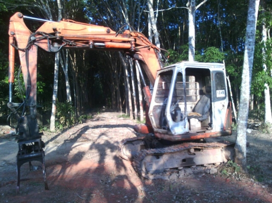 รถแบคโฮ HITACHl  EX 60SR.   สนใจติดต่อ  081 - 6079515