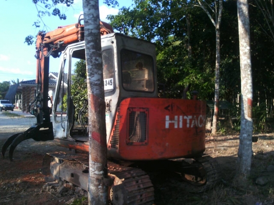 รถแบคโฮ HITACHl  EX 60SR.   สนใจติดต่อ  081 - 6079515