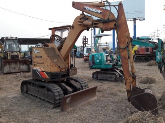 ขาย - รถขุด แบคโฮ YANMAR: YB 551 X แทรคยาง มือสองญี่ปุ่น พร้อมใช้งานครับ