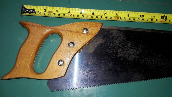 ขายเลื่อยลันดาตราปลาเยอรมัน24"MACKEREL BRAND Made in Germany. งานใหม่เก่าเก็มมีสนิมด้ามไม้สวยคมดี