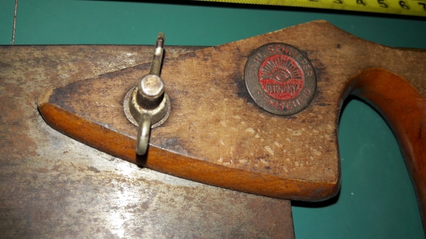 ขายเลื่อยปรับองศาได้งานเก่าตราตาMade in Germay.