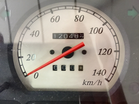 ขายจอไมล์ Daihatsu Mira L500 ของเดิมติดรถญี่ปุ่นมา