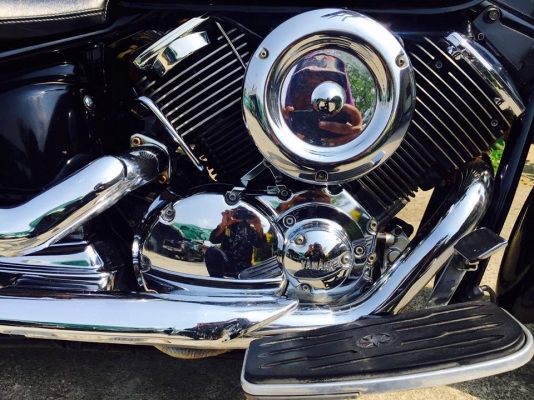 YAMAHA Vstar1100 ปี 2009 US spec ทะเบียนแท้ YAMAHA Vstar1100 ปี 2009 US spec ทะเบียนแท้