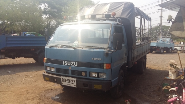 ขายหกล้อกลางกระบะโดยสาร NPR-115 แรงม้าเดิมๆมือเดียวพร้อมใช้