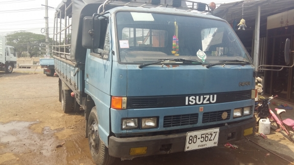 ขายหกล้อกลางกระบะโดยสาร NPR-115 แรงม้าเดิมๆมือเดียวพร้อมใช้