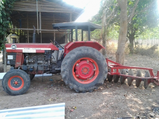 ขายรถไถแมสซี่185เพลาเหลี่ยมผาน7