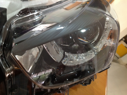 ไฟหน้า Mazda2 แบบ LED มี DRL Mazada 2 2015 skyactive