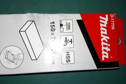 ขายหินลับใบกบ ลับมีด Makita made in japan.