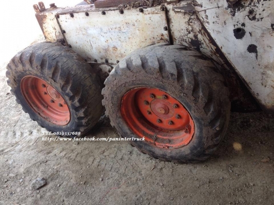 FROM JAPAN รถตักล้อยางWHEEL LOADER (BOBCAT CLARK TCM-725) ราคาเพียง 95,500 บาท สนใจรีบติดต่อ 0819337688